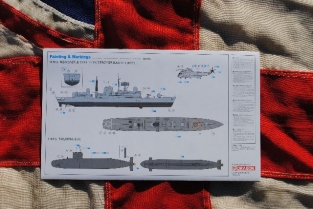 Cyber Hobby 7106 H.M.S.NEWCASTLE D87 & H.M.S.TRUIMPH S93 TYPE 45 DESTROYER